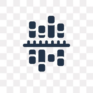 Analytics şeffaf arka plan üzerinde izole simge vektör, Analytics saydamlık kavramı kullanılan web ve mobil olabilir