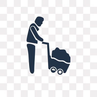 Wirth taşımak vektör simgesi üzerinde şeffaf arka plan izole adamım, adamım wirth Carry saydamlık kavramı kullanılan web ve mobil olabilir