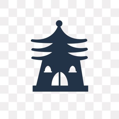 Saydam arka plan üzerinde cennet saydamlık kavramı Tapınağı izole cennet vektör simge Tapınağı kullanılan web ve mobil olabilir