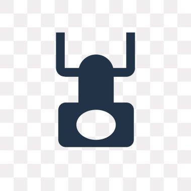 Saydam arka plan üzerinde spot saydamlık kavramı izole spot vektör simge kullandığınız web ve mobil olabilir