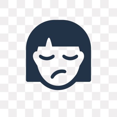 Saydam arka plan üzerinde şüpheci saydamlık kavramı izole şüpheci vektör simge kullandığınız web ve mobil olabilir