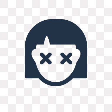 Saydam arka plan üzerinde kaskatı saydamlık kavramı izole kaskatı vektör simge kullandığınız web ve mobil olabilir