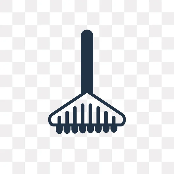 Broom Vector Icon Isolated Transparent Background Broom Transparency Concept Can — Stock Vector