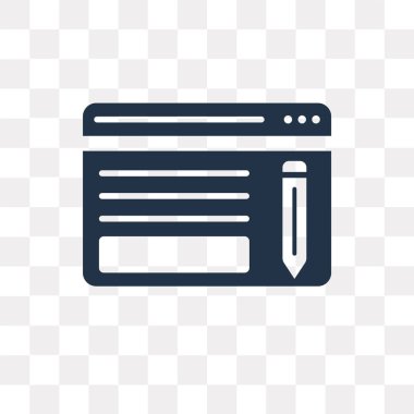 Saydam arka plan üzerinde bir daha gözden geçirme saydamlık kavramı izole İnceleme vektör simge kullandığınız web ve mobil olabilir