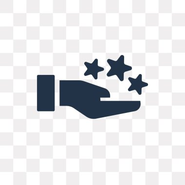 Saydam arka plan üzerinde favori saydamlık kavramı izole favori vektör simge kullandığınız web ve mobil olabilir