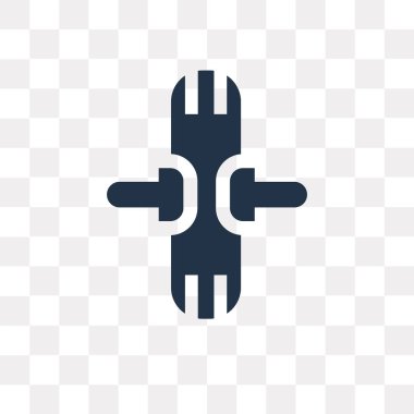 Saydam arka plan üzerinde tekerlek saydamlık kavramı izole tekerlek vektör simge kullandığınız web ve mobil olabilir