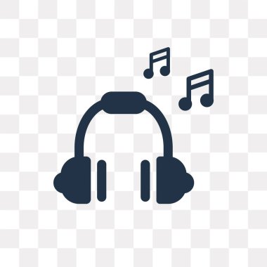 Saydam arka plan üzerinde müzik oyuncu saydamlık kavramı izole müzik oyuncu vektör simge kullandığınız web ve mobil olabilir