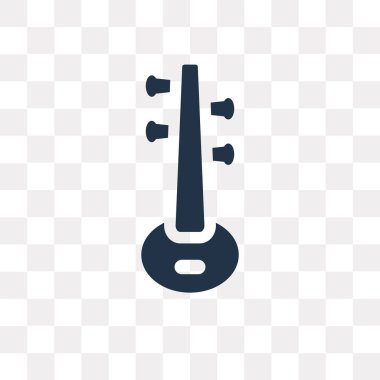 Saydam arka plan üzerinde Veena saydamlık kavramı izole veena vektör simge kullandığınız web ve mobil olabilir