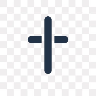 Saydam arka plan üzerinde izole vektör simgesi çapraz, saydamlık kavramı olabilir kullanılan web ve mobil