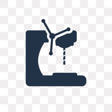 Saydam arka plan üzerinde matkap saydamlık kavramı izole matkap vektör simge kullandığınız web ve mobil olabilir