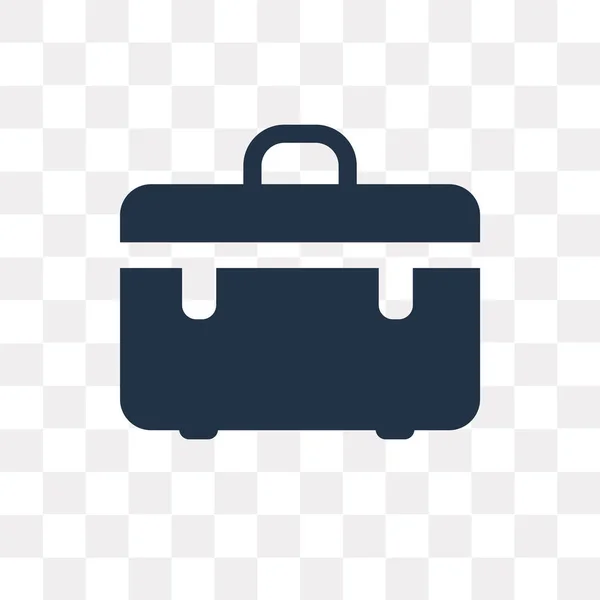 Portfolio Vektor Symbol Isoliert Auf Transparentem Hintergrund Portfolio Transparenz Konzept — Stockvektor