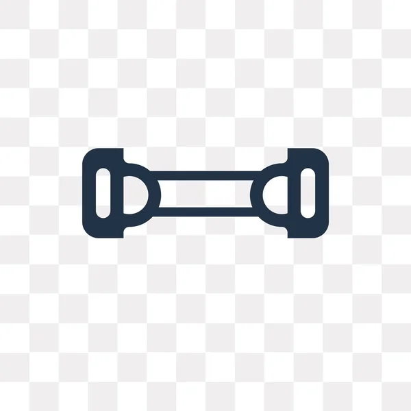 Arms Extender Icono Vectorial Aislado Sobre Fondo Transparente Arms Extender — Vector de stock