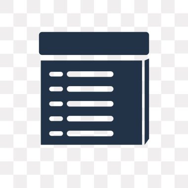 Saydam arka plan üzerinde takvim saydamlık kavramı izole takvim vektör simge kullandığınız web ve mobil olabilir