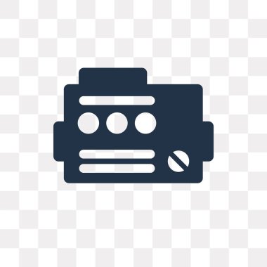 Saydam arka plan üzerinde klasör saydamlık kavramı izole klasör vektör simge kullandığınız web ve mobil olabilir