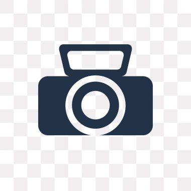 Saydam arka plan üzerinde bir fotoğraf şeffaflık kavram olabilir almak izole bir fotoğraf vektör simgesi kullanılan web ve mobil alın