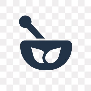 Saydam arka plan üzerinde harç saydamlık kavramı izole harç vektör simge kullandığınız web ve mobil olabilir