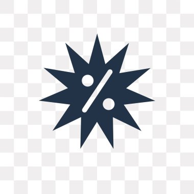 Saydam arka plan üzerinde teklif saydamlık kavramı izole teklif vektör simge kullandığınız web ve mobil olabilir