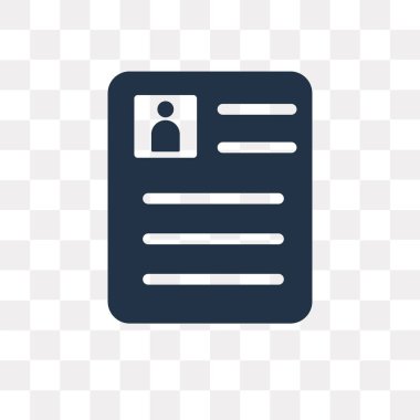 Saydam arka plan üzerinde portföy saydamlık kavramı izole portföy vektör simge kullandığınız web ve mobil olabilir