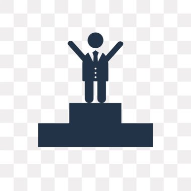 Saydam arka plan üzerinde motivasyon saydamlık kavramı izole motivasyon vektör simge kullandığınız web ve mobil olabilir