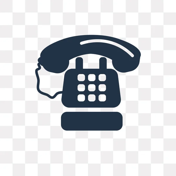 Διάνυσμα Εικονίδιο Τηλεφώνου Που Απομονώνονται Διαφανές Φόντο Τηλεφωνική Έννοια Διαφάνειας — Διανυσματικό Αρχείο