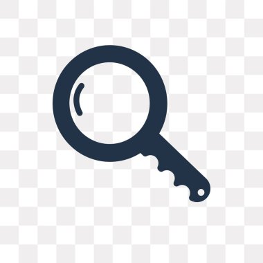 Saydam arka plan üzerinde ayna saydamlık kavramı izole ayna vektör simge kullandığınız web ve mobil olabilir