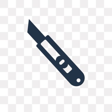 Saydam arka plan üzerinde neşter saydamlık kavramı izole neşter vektör simge kullandığınız web ve mobil olabilir