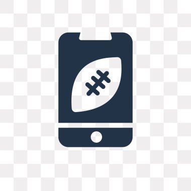 Saydam arka plan üzerinde spor saydamlık kavramı izole spor vektör simge kullandığınız web ve mobil olabilir