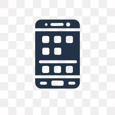 Saydam arka plan üzerinde menü şeffaflık kavramı izole menü vektör simge kullandığınız web ve mobil olabilir