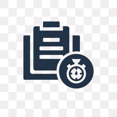 Son tarih vektör simge şeffaf arka plan üzerinde son tarih saydamlık kavramı izole kullanılan web ve mobil olabilir