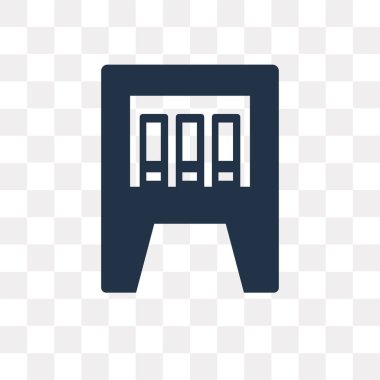 Dosyaları üzerinde şeffaf arka plan izole simge vektör, dosyaları saydamlık kavramı kullanılan web ve mobil olabilir