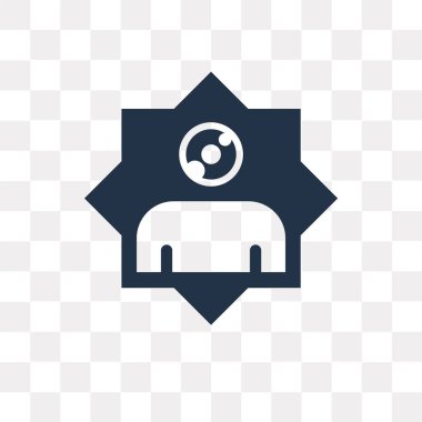 Kullandığınız web ve Mobil Kullanıcı vektör simge şeffaf arka plan üzerinde Kullanıcı saydamlık kavramı izole olabilir