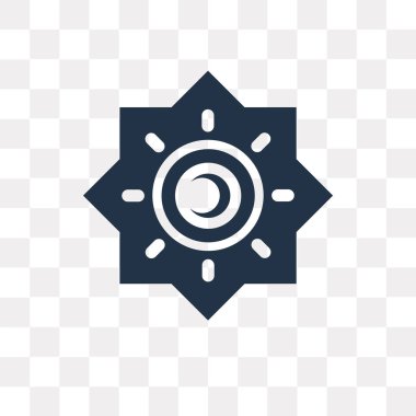 Işıklar üzerinde şeffaf arka plan izole simge vektör, ışıklar saydamlık kavramı kullanılan web ve mobil olabilir