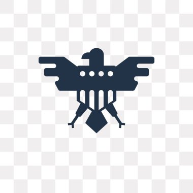 Amerika Birleşik Devletleri vektör simge şeffaf arka plan üzerinde Amerika Birleşik Devletleri saydamlık kavramı izole kullanılan web ve mobil olabilir
