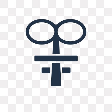 Saydam arka plan üzerinde Satanic kilise saydamlık kavramı izole Satanic kilise vektör simge kullandığınız web ve mobil olabilir