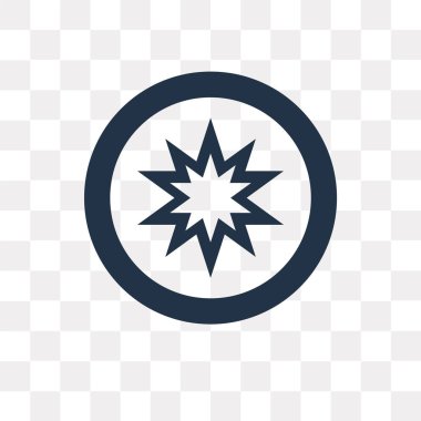 Saydam arka plan üzerinde yöneltici saydamlık kavramı izole yöneltici vektör simge kullandığınız web ve mobil olabilir