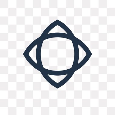 Pagan izm vektör simge şeffaf arka plan üzerinde Pagan izm saydamlık kavramı izole kullanılan web ve mobil olabilir