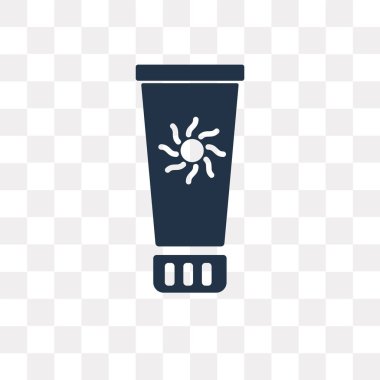 Güneş koruma vektör şeffaf arka plan üzerinde koruma saydamlık kavramı kullanılan web ve mobil olabilir güneş izole simgesi