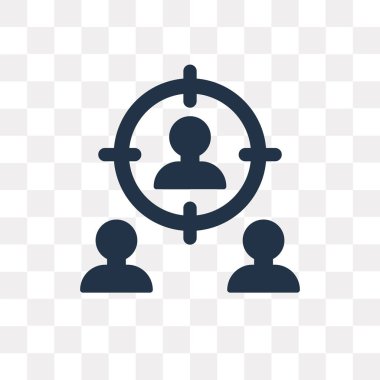 Saydam arka plan üzerinde odak saydamlık kavramı izole odak vektör simge kullandığınız web ve mobil olabilir