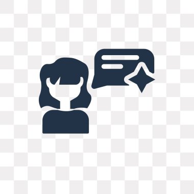 Saydam arka plan üzerinde bir daha gözden geçirme saydamlık kavramı izole İnceleme vektör simge kullandığınız web ve mobil olabilir