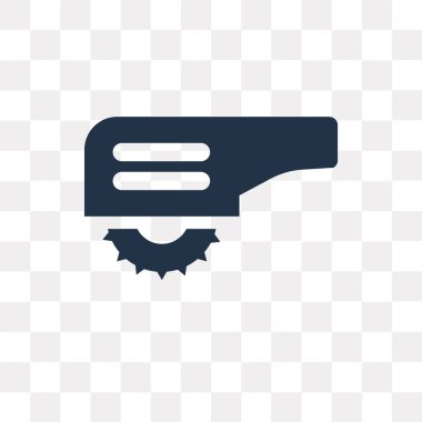 Saydam arka plan üzerinde marangoz kesici saydamlık kavramı izole marangoz kesici vektör simge kullandığınız web ve mobil olabilir