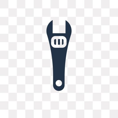 Saydam arka plan üzerinde onarım anahtarı saydamlık kavramı izole onarım anahtarı vektör simge kullandığınız web ve mobil olabilir