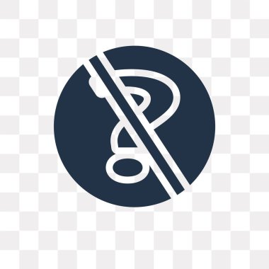 Saydam arka plan üzerinde hiç şüphesiz saydamlık kavramı izole vektör simge kullandığınız web ve mobil hiç şüphe yok ki olabilir