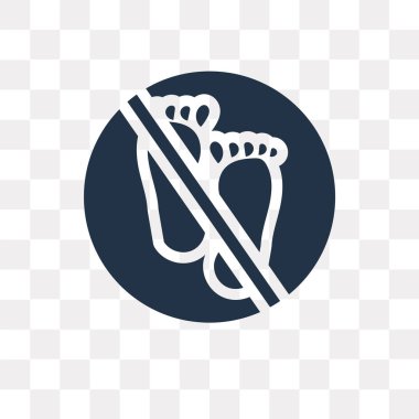 Saydam arka plan üzerinde hiçbir adım saydamlık kavramı izole hiçbir adım vektör simge kullandığınız web ve mobil olabilir