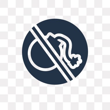 Bombalar üzerinde şeffaf arka plan izole simge vektör, hiçbir bomba saydamlık kavramı kullanılan web ve mobil olabilir