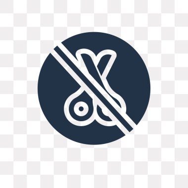 Saydam arka plan üzerinde hiçbir kesim saydamlık kavramı izole kesme vektör simge kullandığınız web ve mobil olabilir