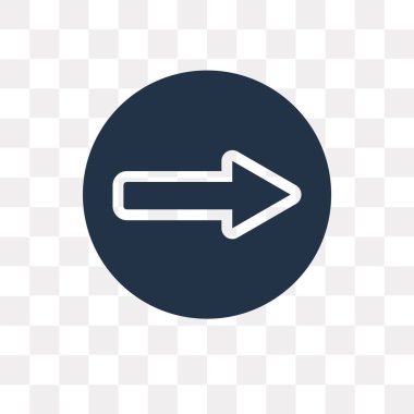 Saydam arka plan üzerinde tek yönlü saydamlık kavramı izole tek yönlü vektör simge kullandığınız web ve mobil olabilir