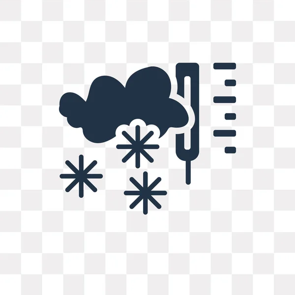 Frostvektorsymbol Isoliert Auf Transparentem Hintergrund Frosttransparenzkonzept Kann Web Und Mobil — Stockvektor