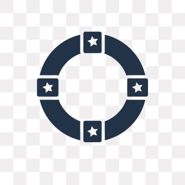 Lifebuoy vektör simge şeffaf arka plan üzerinde Lifebuoy saydamlık kavramı izole kullanılan web ve mobil olabilir