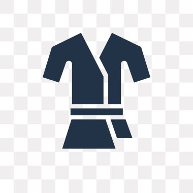 Savaş sanatı vektör simge şeffaf arka plan üzerinde savaş sanatı saydamlık kavramı izole kullanılan web ve mobil olabilir