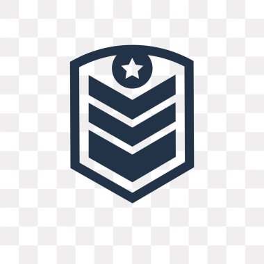 Saydam arka plan üzerinde Chevron saydamlık kavramı izole chevron vektör simge kullandığınız web ve mobil olabilir